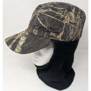 Cabela's Gore-Tex Mossy Oak Break-Up Camouflage Camo Neck Gaiter‎ Hat Cap Large